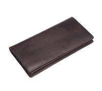 FSJMTQTS Portefeuille pour Homme Portefeuille en Cuir Couleur frottée à la Main, Portefeuille décontracté en Cuir Vintage for Hommes