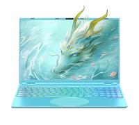 Fsjun MS Office 2024 Win11 Ordinateur portable 16" vert ultra fin 2,5 K IPS (2560 x 1600), processeur N95, 16 Go de RAM 1T SSD, clavier couleur, identification faciale, USB-C/Mini HDMI/WiFi/BT, pour