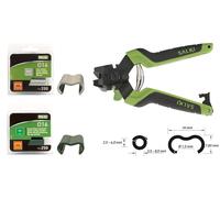 Fsk 16c Fence Stapler Pack + Omega Galva And Green Staples (250+250)