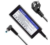 FSKE® Chargeur pour Ordinateur Portable HP 65W 19.5V 3.33A, Adaptateur Secteur pour Stream 11 13 14 X2 Series, Spectre, Pavilion x360 11 13 15, ProBook G3 G4 G5 G6