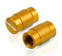 FSMAQNHG pour H CB650F CB 650F CBR650F CBR 650F 2014 2015 2016 2017 2018 2019 Moto Roue Pneu Valve Caps CNC Couvercles Hermétique(Or)