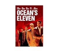 FSMFBGD Poster du film Ocean's Eleven sur toile pour décoration de chambre à coucher, bureau, chambre, cadeau 30 x 45 cm
