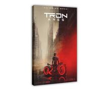 FSMFBGD Poster du film Tron Ares (2025) - Décoration de chambre à coucher, bureau, cadeau - 40 x 60 cm