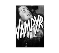 FSMFBGD Poster du film Vampyr sur toile - Décoration murale pour salon, chambre à coucher - 30 x 45 cm