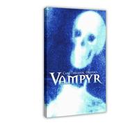 FSMFBGD Poster du film Vampyr sur toile - Décoration pour chambre à coucher, bureau, chambre - Cadeau - 60 x 90 cm