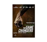 FSMFBGD Poster sur toile The Game Changers pour chambre à coucher, bureau, chambre, cadeau 20 x 30 cm