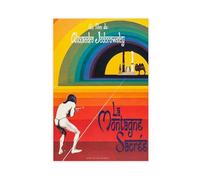 FSMFBGD Poster sur toile « The Holy Mountain 1973 » - Décoration pour chambre à coucher, bureau, chambre - Cadeau - 40 x 60 cm