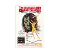 FSMFBGD Poster sur toile The Increably Strange Creatures Who Stopped Living - Décoration de chambre à coucher, bureau, chambre - Cadeau 20 x 30 cm