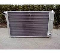 FSMOTO COMPATIBLE avec Chevrolet Corvette C3 1977-1982 5,0L 5,7L 305/350 V8 Auto/Manuel Radiateur en Aluminium