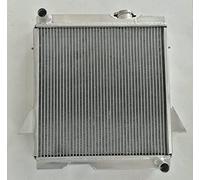 FSMOTO Radiateur en aluminium pour Trium-ph TR 6 TR6 Roadster 1969-1974 / Trium-ph TR250 TR 250 1967 1968 2,5 L I6 manuel