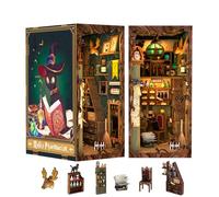 Fsolis Book Nook Kit de maison miniature 3D en bois pour bibliothèque, décoration de maison de poupée, cadeau (Pharmacien magique)