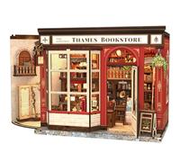 Fsolis Kit de décoration de bibliothèque en Bois 3D pour Adultes - Puzzles 3D en Bois - Cadeaux pour Adultes
