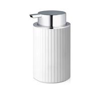 FSorce Foaming Hand Soap Dispenser Refillable Matte Soap Pump Dispenser for Bathroom&Kitchen Hand and Dish Liquid Foam Bottle(White)