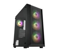 Fortron POC0000214 FSP Geh Midi CMT218 ATX/M-ATX/M-ITX/ARGB o.N. Noir au détail