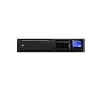 FSP Champ Rack 2K UPS Double-Conversion 2kVA/1800W, Entrée 120-300V, Sortie 110-240V, 3 Prises Type F, USB, RS-232, Rack 2U