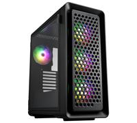 Fortron Boîtier PC CUT593A Grand Tour E-ATX RGB avec panneau vitré (Noir)