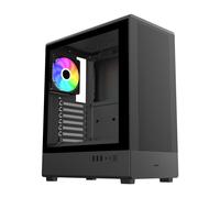 FSP M221-BA Midi Tower Noir avec ventilateur arrière 120 mm et support disques 3.5" et 2.5"