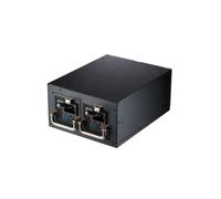 FSP Twins PRO 500W - Alimentation 520W ATX, Certification 80 PLUS Gold, Ventilateur 4cm, Connecteurs 20+4pin ATX, 6x SATA, 4x PCIe, PFC Actif