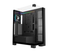 FSP U691-BP Ultra Tower Noir ATX avec ventilateur arrière 120mm support 3.5" et 2.5" SSD 258x451x568mm