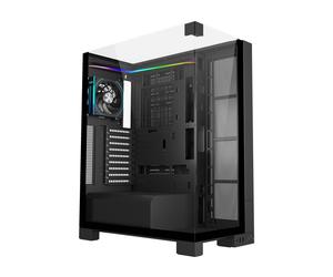 FSP U691-BP Ultra Tower Noir ATX avec ventilateur arrière 120mm support 3.5" et 2.5" SSD 258x451x568mm