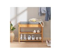 FSR49-N Banc de Rangement Etagère à chaussures