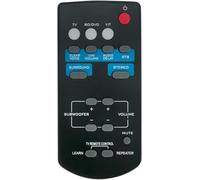 FSR60 WY57800 Télécommande remplacée Convient pour Yamaha Soundbar YFSR60 YAS-101 YAS-101Bl ATS-1010 YAS101Bl YAS-201 ATS-201 YAS-201BL YAS-CU201 WY57800 FSR62 ZC94940 ATS1010 YAS101BL