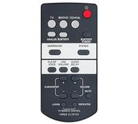 FSR66 ZJ78750 Télécommande de rechange pour barre de son Yamaha YAS-103BL YAS-152 YAS-103 ATS-1030 ATS-1520 YAS103BL YAS152 YAS103 ATS1030 ATS1520