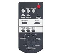 FSR66 ZJ78750 Télécommande de rechange pour récepteur AV Yamaha YAS-103 ATS-1030 ZJ787500 YAS-93