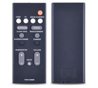 FSR78 ZV28960 Télécommande de Rechange pour Yamaha Soundbar Compatible avec télécommande YAS106 YAS-106 ATS-1060 YAS107 YAS-107 ATS-1070 YAS207 YAS-207 ATS-2070 YAS-CU207