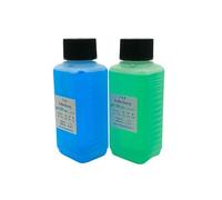 FSRTOP Ensemble de solution de calibration pH, pH 7,00 et 9,00 solution tampon, 100 ml chacune, pour appareils de mesure de pH, vert et bleu
