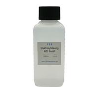 FSRTOP KCL Solution de chlorure de potassium 100 ml KCL 3 mol/l Solution tampon pour électrodes pH et redox