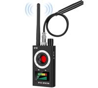 Fssppe K18 Détecteur de Micros Espions 4-en-1, Scanner RF GPS Caméra | Recherche discrète avec alerte LED, sonore ou vibration; 1 MHz-6,5 GHz; 98 g; jusqu’à 10 h d’utilisation et 7 jours en veille