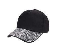 FSSTUD Glitter Baseball Cap Running Hat Summer Outdoor Sport Golf Cap Trucker Cap for Women Men