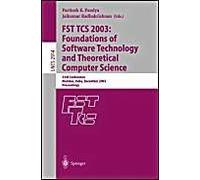 Fst Tcs 2003: Foundations Of Software Technology And Theoretical Computer Science