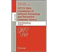 Fsttcs 2004: Foundations Of Software Technology And Theoretical Computer Science