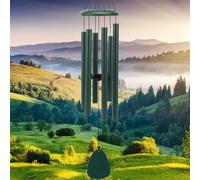FSVGyy Wind-Chimes-Outdoor-Deep-Tone Gross Scoting Melodic Tones Windchimes Wind Chimes For Outside Memorial Wind Chimes Meilleur cadeau pour les
