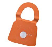 Fsviprx Type poulies en alliage d'aluminium, roulement | Poulies d'escalade multifonctions Mousqueton Fiabilité Mousqueton à vis pour la randonnée et le rappel, poids léger