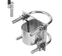 FSWWSF Collier de serrage pour mât d'antenne satellite Starlink - Support d'antenne - Support de tuyau pour montage sur toit - Supports pour antenne satellite