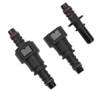 FSWWSF Raccord Durite Essence ID8 2 Pièces Connecteur de Tuyau de Carburant de Voiture Raccord Tuyau Gasoil 8mm Droit Voiture Carburant Tuyau Rapide Libération Connecteur