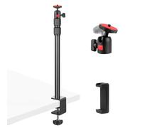 FSWWSF Trépied de Table pour Appareil Photo, Trepied Appareil Photo avec Vis 1/4" pour Appareil Photo, Smartphone, Ring Light, Webcam