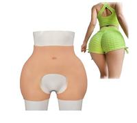 FSYH Crossdressers Culotte en Silicone Fesses Gros Lifting de Hanches Shaper Control de Culotte Ouverte Culotte pour Femmes Cosplay,Color1,One Size