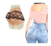 FSYH Culotte en Silicone travestie Pluggable Faux vagin sous-vêtements Faux Cul Butt Shaper Short pour Ladyboy transgenre,Bronze,Basic