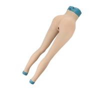 FSYH Pantalon Vagin en Silicone pour Transgenre, Culotte Sculptante Artificielle des Hanches, Boxer Court à Chevilles pour Déguisement,Nude,Upgrade