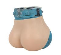 FSYH Silicone Faux Fesses Culotte Réaliste Sissy Fesses Lift sous-vêtements Chatte Hip Shaper Contrôle Triangle Short pour Cosplay,Color3,hip1.8