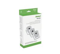 FSZBWL 4640235 Lot de 3 sacs de rechange authentiques avec base automatique compatibles avec tous les modèles d’aspirateurs Clean Base Blanc