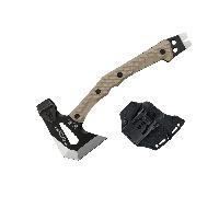 FT-02 | Hache de survie multifonction pour camping extérieur avec étui de protection
