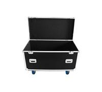 Power flights FT LXX MK2 - Noir - Flight case utilitaire multi-usages - Roues et coupelles - Fermetures papillon - Coins métal - Structure multiplis