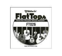 FT026, .026 - Corde au détail phosphore bronze - filet demi-plat - guitare acoustique
