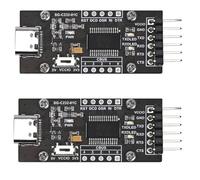 FT232RL USB-C to Serial Converter - USB 2.0 Type-C Adapter with Driver-Free Plug & Play, TTL 3.3V/5V Switch, Compatible with Windows/Linux/Mac OS (CTS/RTS Flow Control)-2pcs Pack