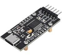 FT232RL USB to UART Serial Converter Module,USB Type-C,3.3V/5V Selectable,FTDI FT232 Chip,for Raspberry Pi,Arduino,Windows,Mac,Linux,with TX/RX/Power LED Indicators